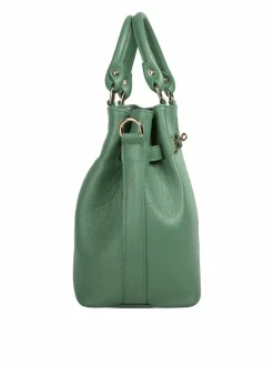 Samantha Look Taschen & Rucksäcke<Damen Handtasche grün uni
