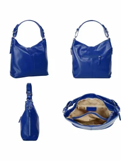Samantha Look Taschen & Rucksäcke<Damen Handtasche blau uni