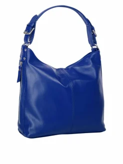 Samantha Look Taschen & Rucksäcke<Damen Handtasche blau uni