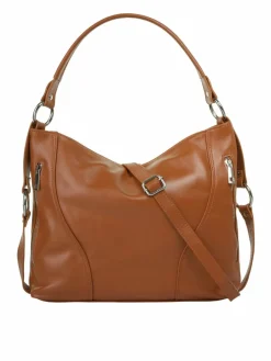 Samantha Look Taschen & Rucksäcke<Damen Handtasche cognac uni