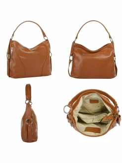 Samantha Look Taschen & Rucksäcke<Damen Handtasche cognac uni