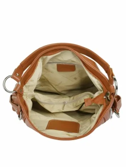 Samantha Look Taschen & Rucksäcke<Damen Handtasche cognac uni