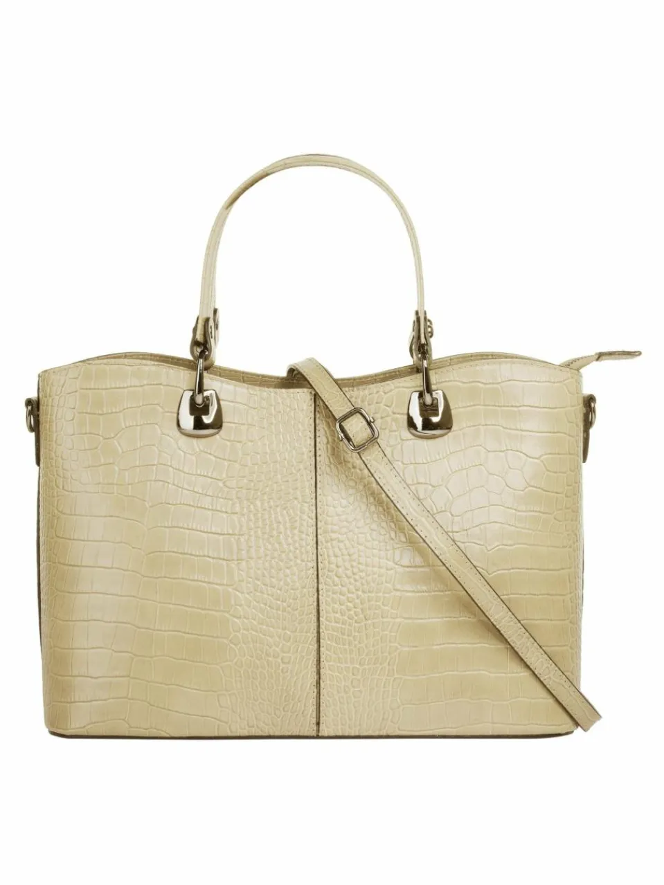 Cluty Taschen & Rucksäcke<Damen Handtasche beige uni