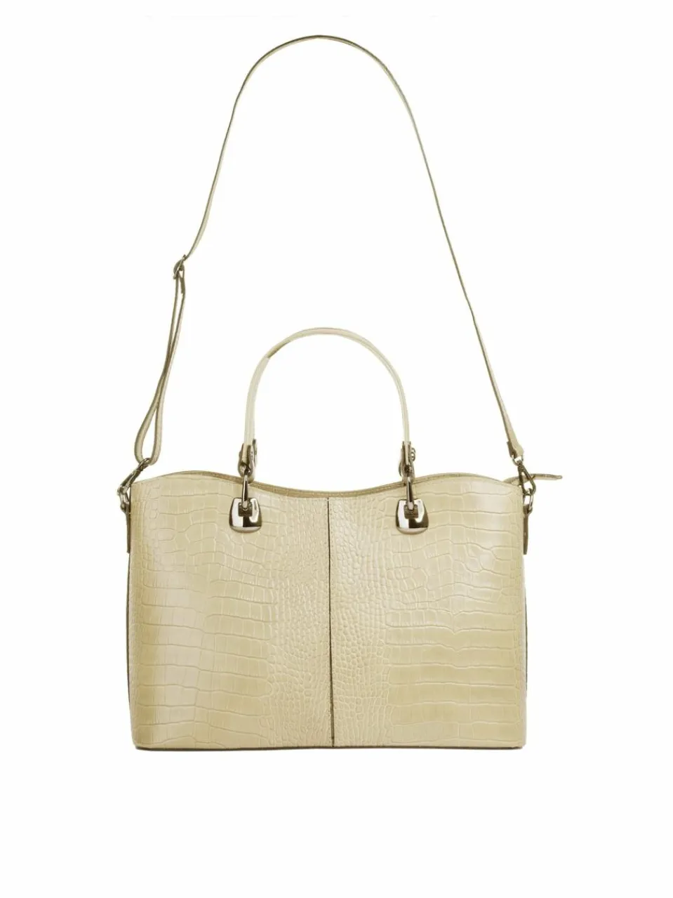 Cluty Taschen & Rucksäcke<Damen Handtasche beige uni