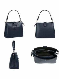 Cluty Taschen & Rucksäcke<Damen Handtasche blau uni