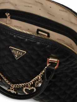 GUESS Taschen & Rucksäcke<Damen Handtasche - Everlee schwarz uni