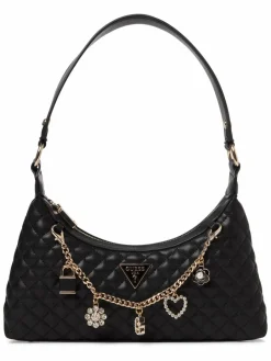 GUESS Taschen & Rucksäcke<Damen Handtasche - Everlee schwarz uni