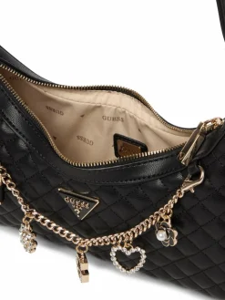 GUESS Taschen & Rucksäcke<Damen Handtasche - Everlee schwarz uni