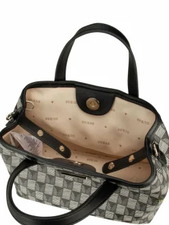 GUESS Taschen & Rucksäcke<Damen Handtasche - G Wave Mini schwarz uni