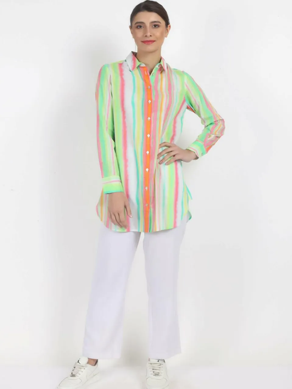 Damen Vicci Germany Blusen>Damen Hemdbluse