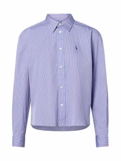 Polo Ralph Lauren Blusen<Damen Hemdbluse blau rot gestreift