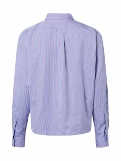 Polo Ralph Lauren Blusen<Damen Hemdbluse blau rot gestreift