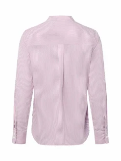 Fynch-Hatton Blusen<Damen Hemdbluse altrosa weiß gestreift