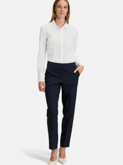 Betty Barclay Blusen<Damen Hemdbluse weiß uni