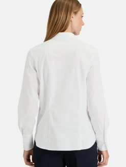 Betty Barclay Blusen<Damen Hemdbluse weiß uni