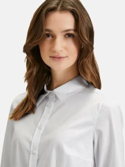 Betty Barclay Blusen<Damen Hemdbluse weiß uni