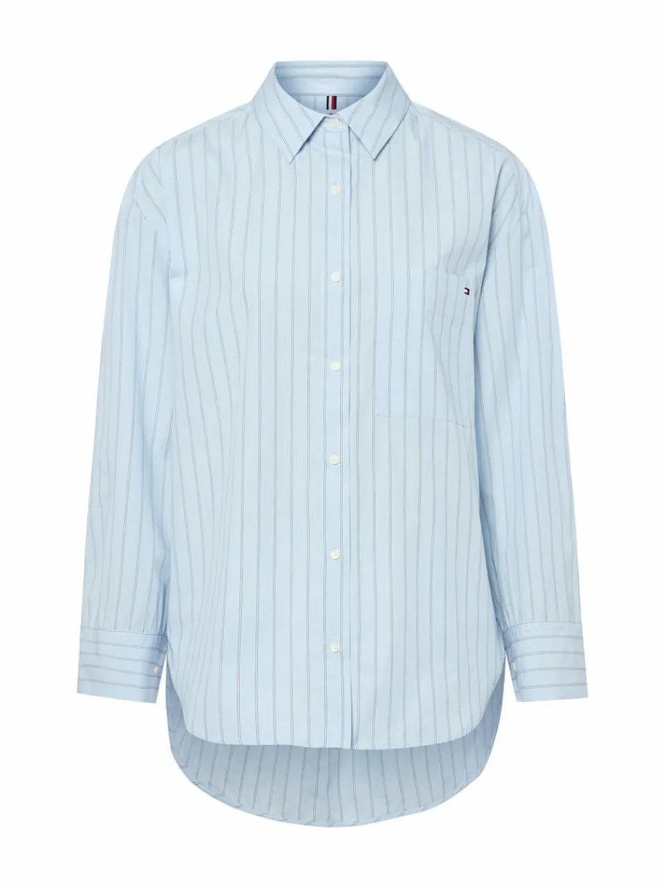 Damen Tommy Hilfiger Blusen>Damen Hemdbluse