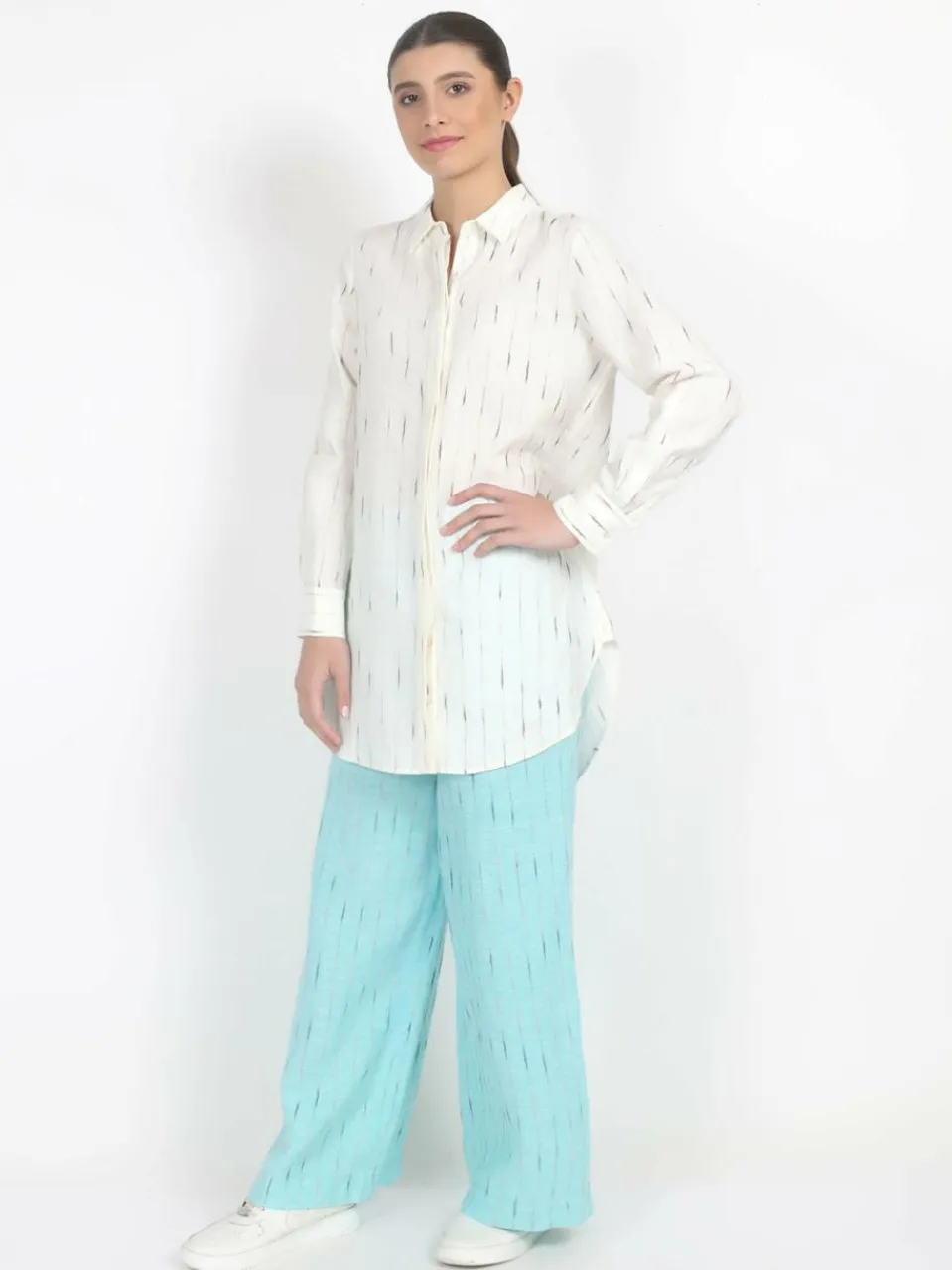 Vicci Germany Blusen<Damen Hemdbluse ecru bedruckt