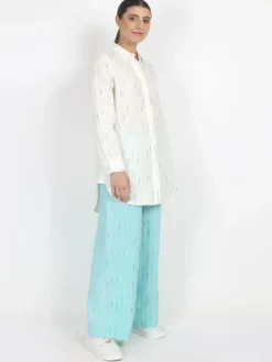 Vicci Germany Blusen<Damen Hemdbluse ecru bedruckt