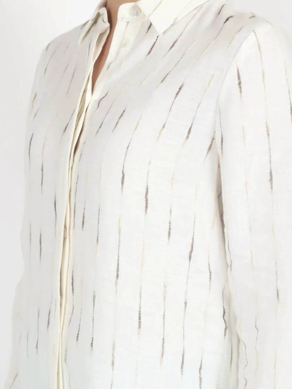 Vicci Germany Blusen<Damen Hemdbluse ecru bedruckt