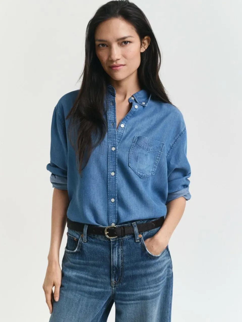 Damen Gant Blusen>Damen Hemdbluse