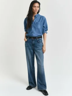 Damen Gant Blusen>Damen Hemdbluse