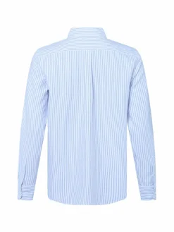 Polo Ralph Lauren Blusen<Damen Hemdbluse blau weiß gestreift