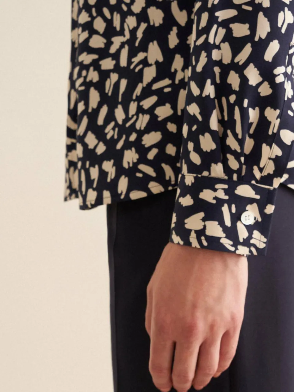 Damen Seidensticker Blusen>Damen Hemdbluse - Druck