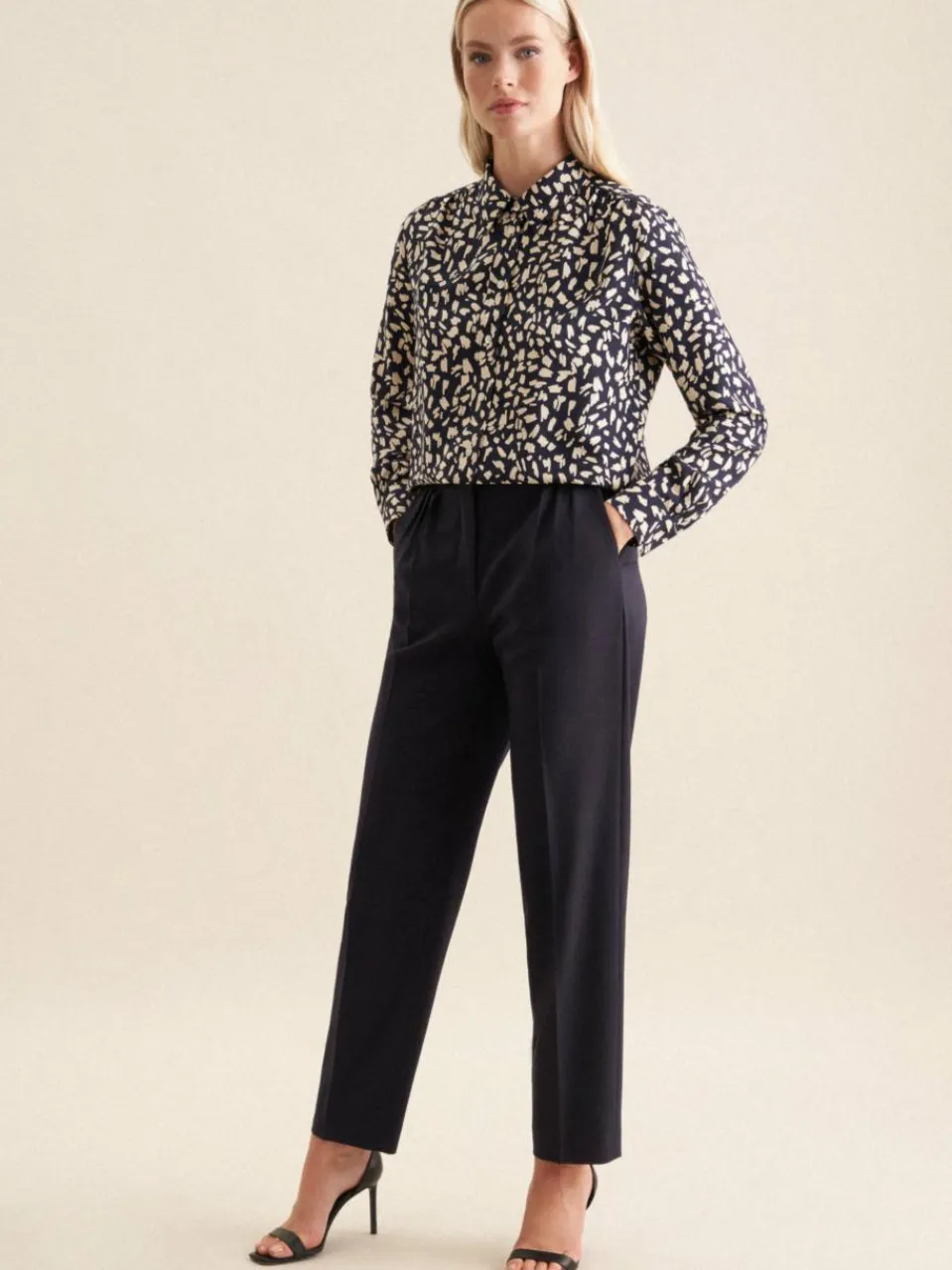 Damen Seidensticker Blusen>Damen Hemdbluse - Druck