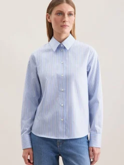 Damen Seidensticker Blusen>Damen Hemdbluse - Gestreift