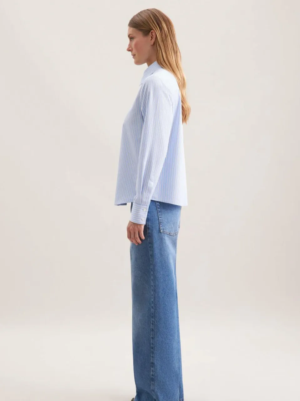 Damen Seidensticker Blusen>Damen Hemdbluse - Gestreift