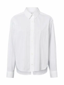 Damen Samsøe Samsøe Blusen>Damen Hemdbluse - Saatrani