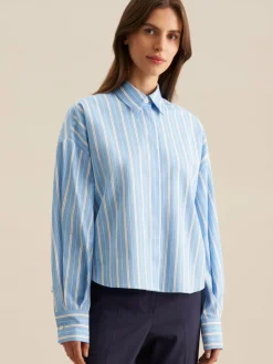 Damen Seidensticker Blusen>Damen Hemdbluse - Streifen