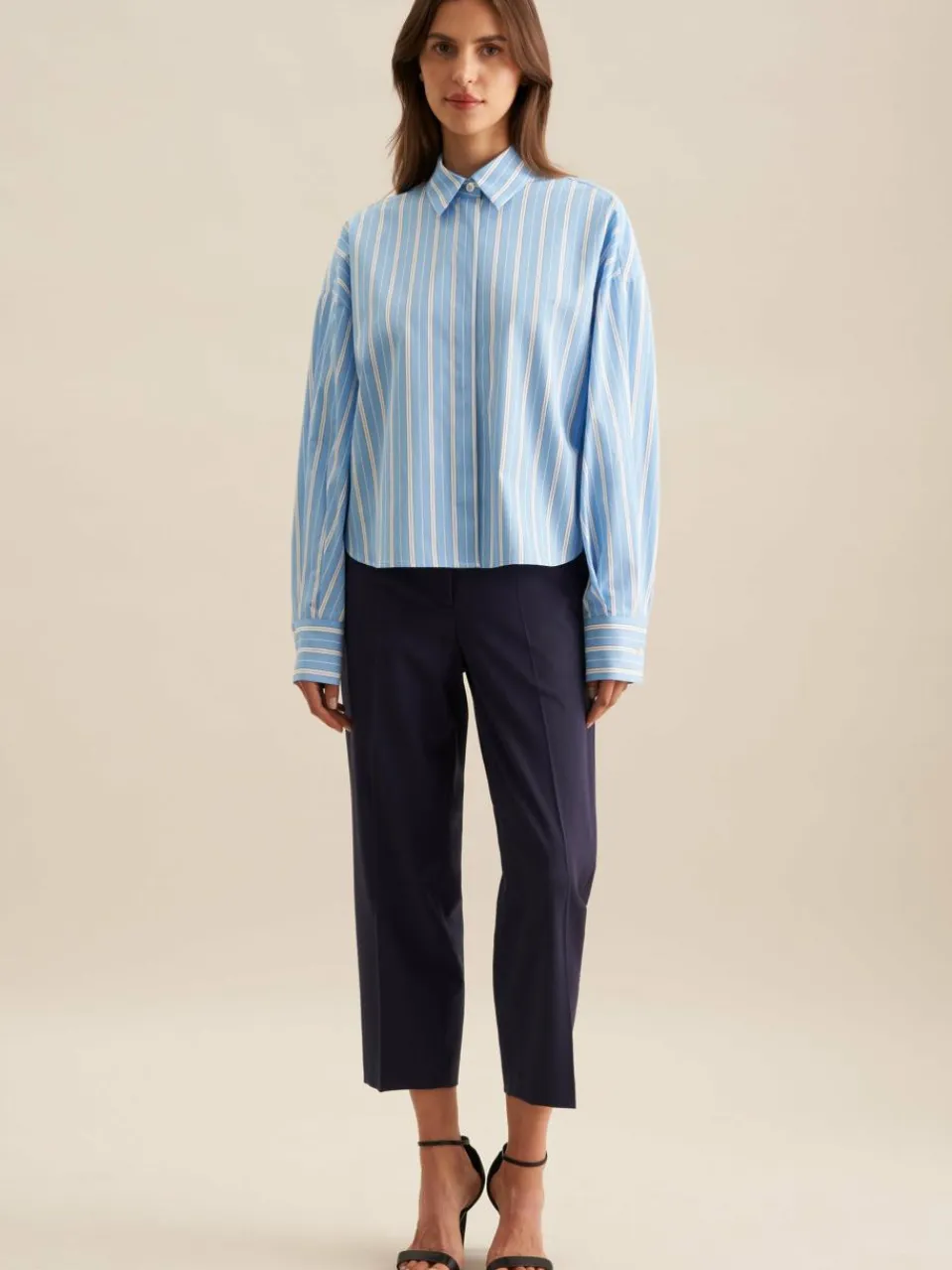 Damen Seidensticker Blusen>Damen Hemdbluse - Streifen