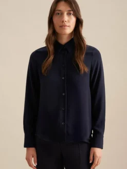 Damen Seidensticker Blusen>Damen Hemdbluse - Uni