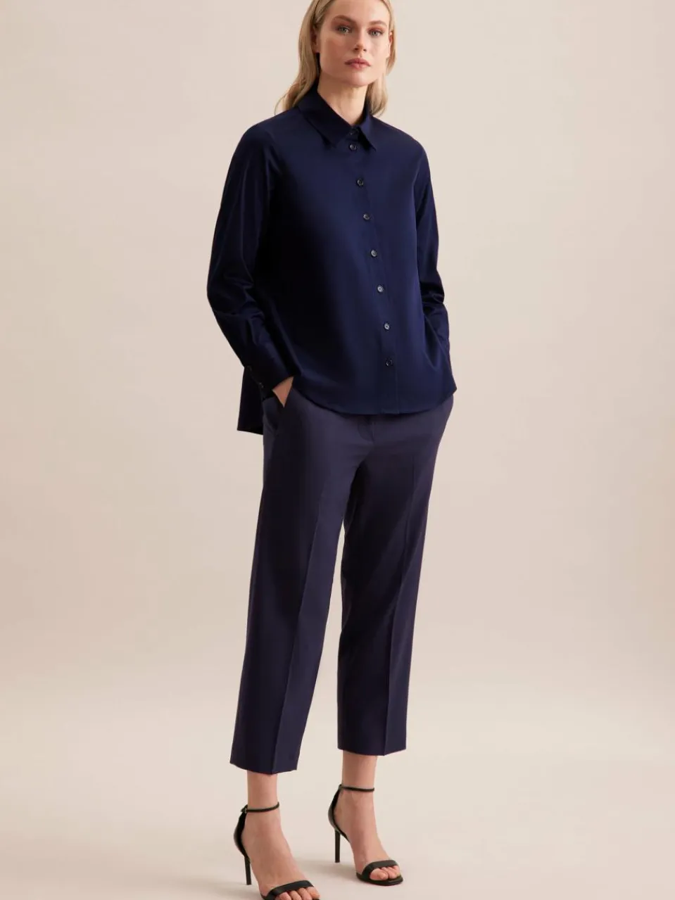 Damen Seidensticker Blusen>Damen Hemdbluse - Uni