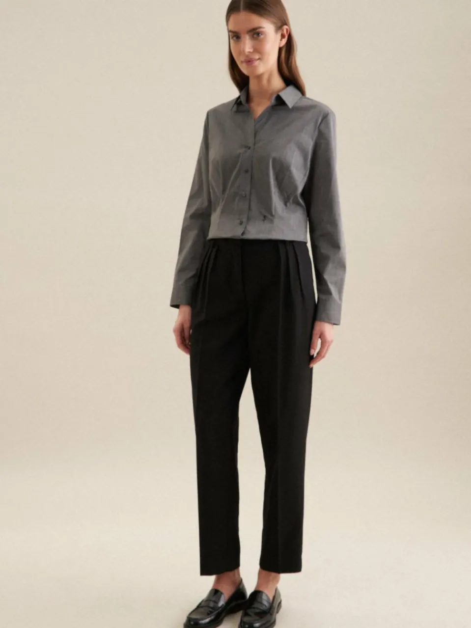 Damen Seidensticker Blusen>Damen Hemdbluse - Uni