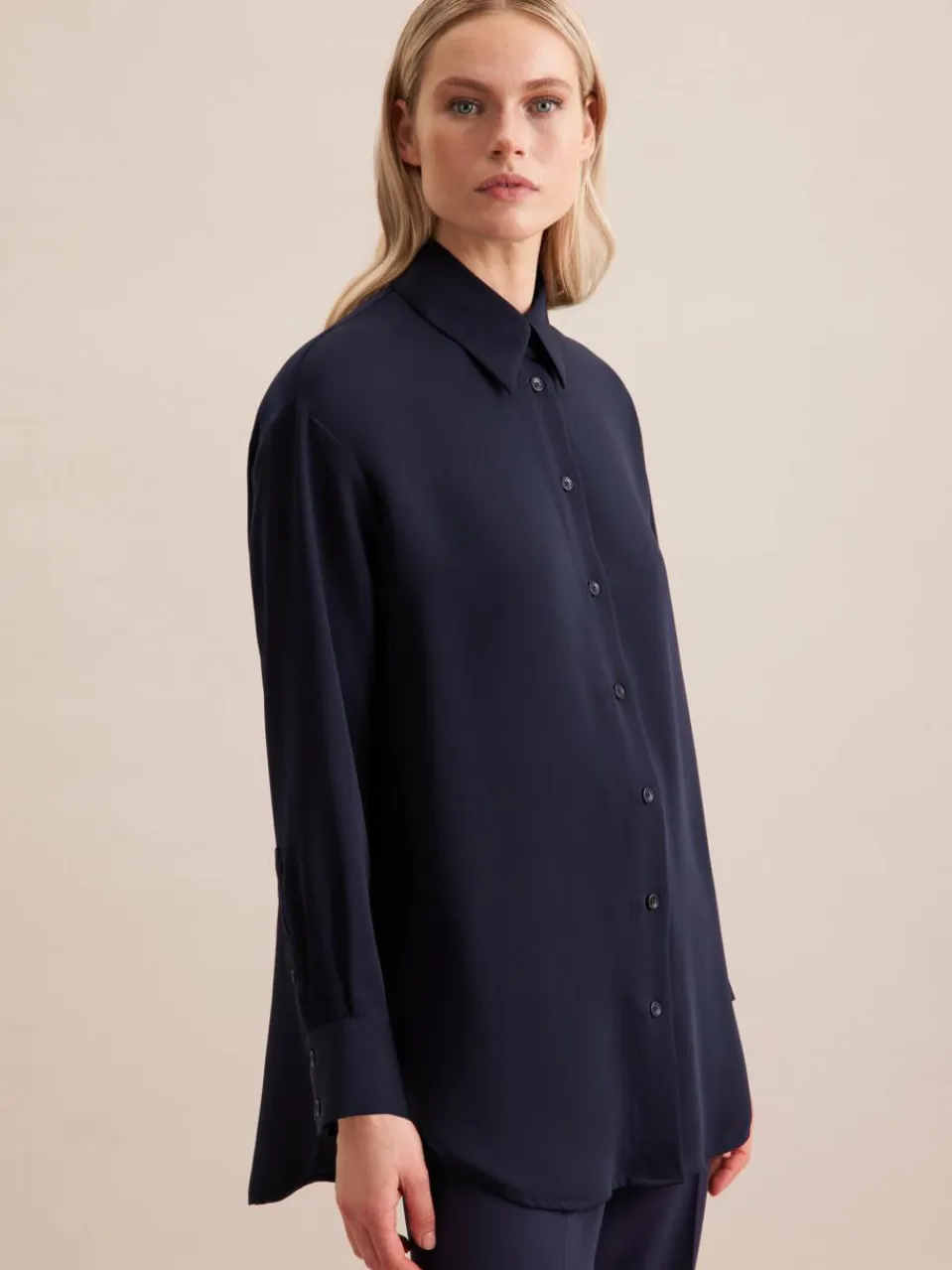 Damen Seidensticker Blusen>Damen Hemdbluse - Uni