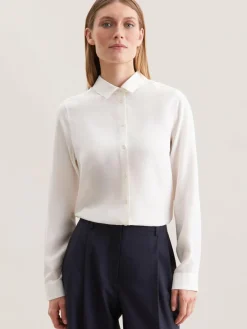 Damen Seidensticker Blusen>Damen Hemdbluse - Uni