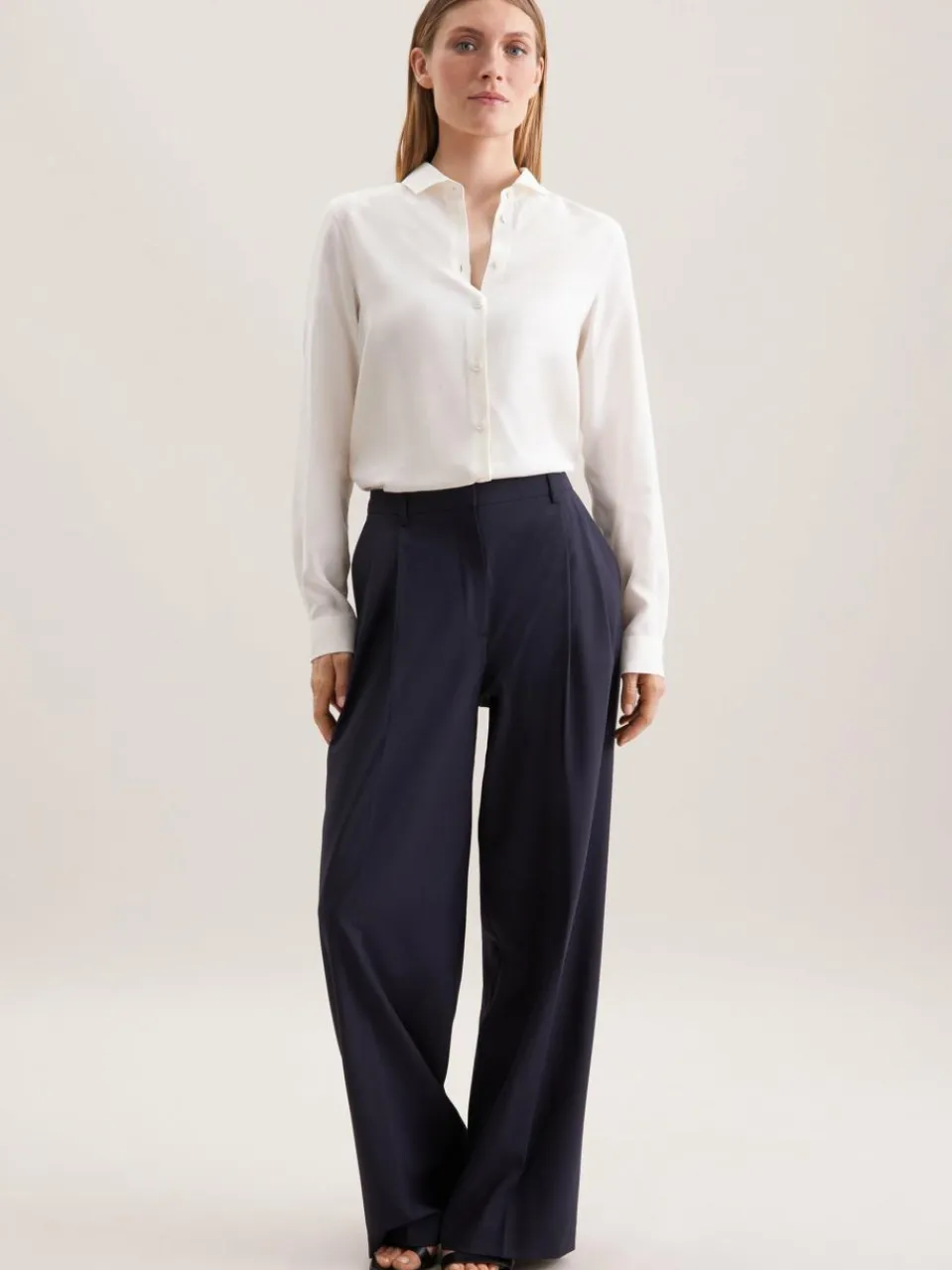 Damen Seidensticker Blusen>Damen Hemdbluse - Uni