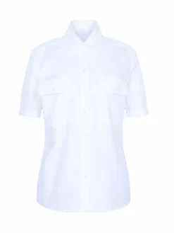 Seidensticker Blusen<Damen Hemdbluse - Uni blau uni