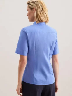 Damen Seidensticker Blusen>Damen Hemdbluse - Uni