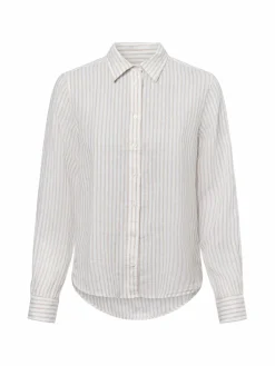 Damen Gant Blusen>Damen Hemdbluse aus Leinen