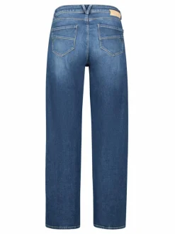 Betty & Co Jeans<Damen High Waisted-Jeans blau uni
