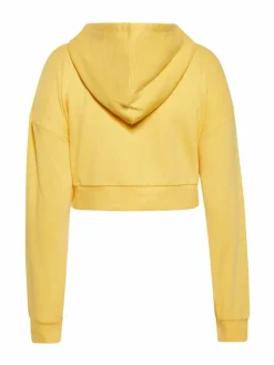 MyMo Sweatshirts & Sweatjacken<Damen Hoodie gelb uni