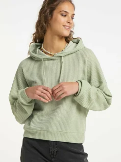 IZIA Sweatshirts & Sweatjacken<Damen Hoodie mint uni