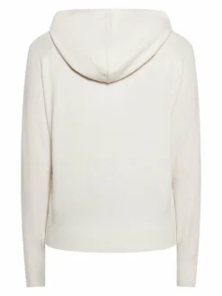 Usha Sweatshirts & Sweatjacken<Damen Hoodie weiß uni