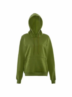 MyMo Sweatshirts & Sweatjacken<Damen Hoodie grün uni