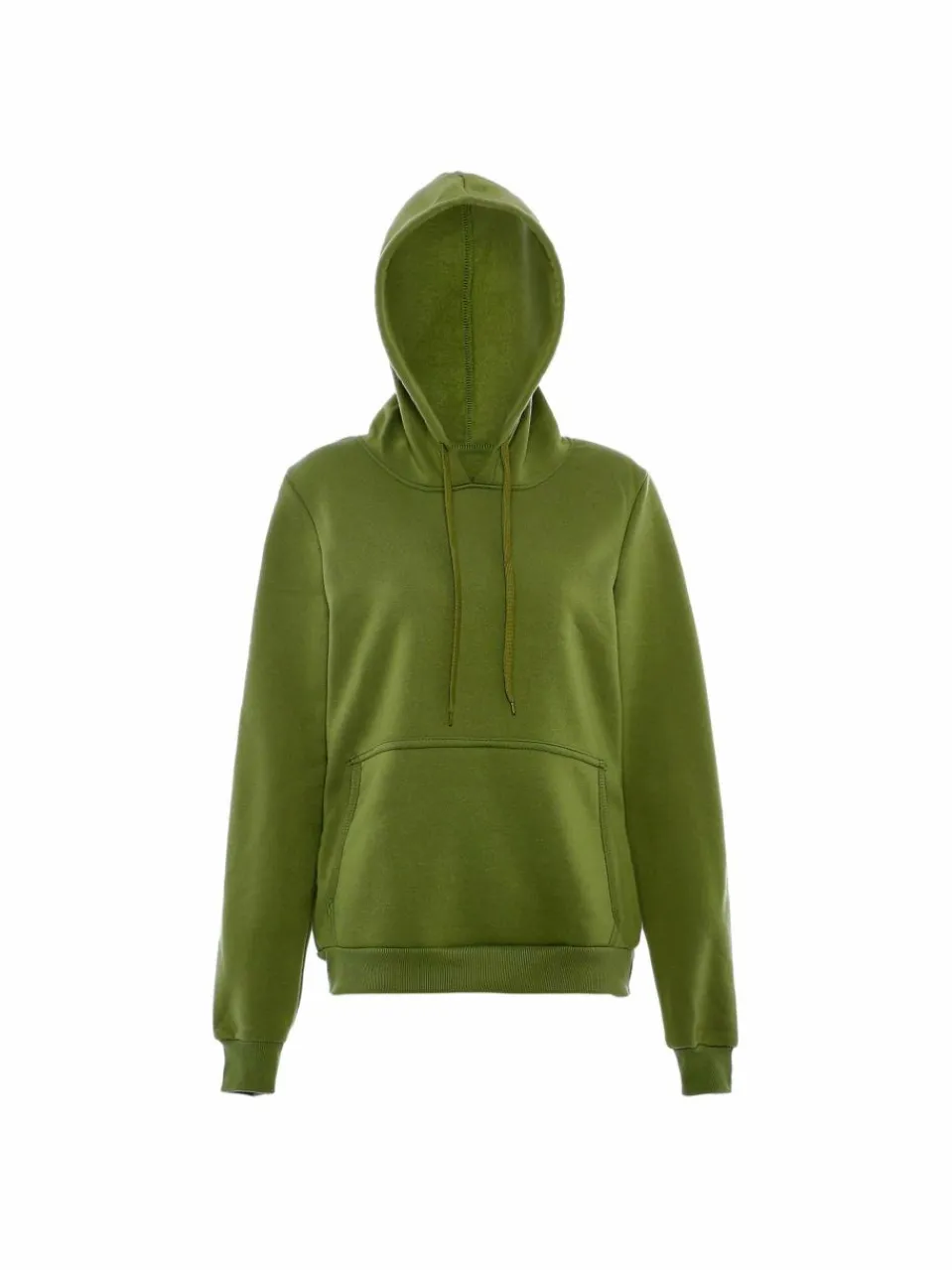 MyMo Sweatshirts & Sweatjacken<Damen Hoodie grün uni