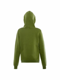 MyMo Sweatshirts & Sweatjacken<Damen Hoodie grün uni